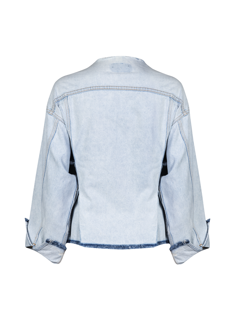arv® — UPCYCLED AND DECONSTRUCED DENIM JACKET (WOMAN) arv® — UPCYCLED AND DECONSTRUCED DENIM JACKET (WOMAN)